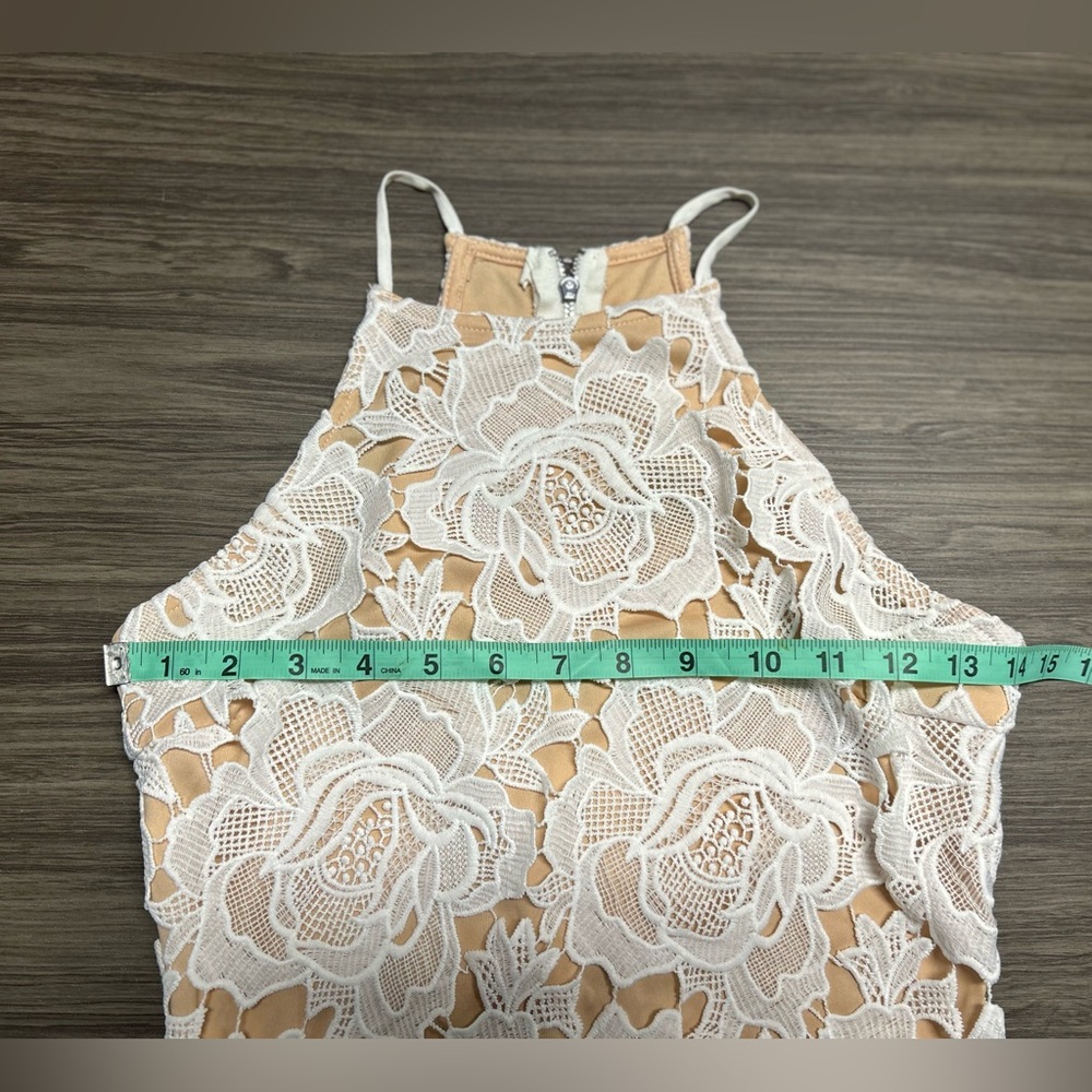 Lulu's Size XS Temps De L'Amour White Lace Dress - Picture 4 of 7